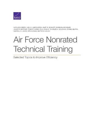 Book cover for Air Force Nonrated Technical Training