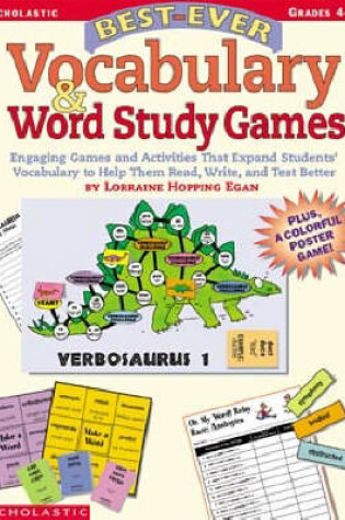 Cover of Best-Ever Vocabulary and Word Study Games