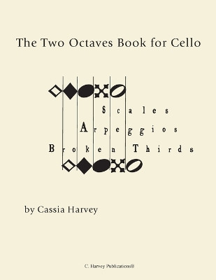 Book cover for The Two Octaves Book for Cello