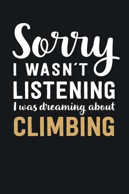 Book cover for I was Dreaming about Climbing