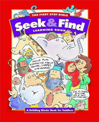 Book cover for First Step Bible Seek and Find Learning Book
