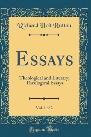 Cover of Essays, Vol. 1 of 2