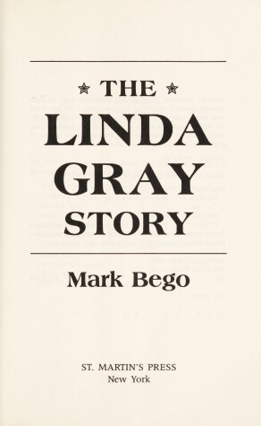 Book cover for The Linda Gray Story