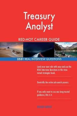 Book cover for Treasury Analyst Red-Hot Career Guide; 2551 Real Interview Questions