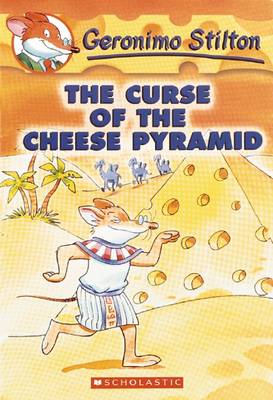 Book cover for The Curse of the Cheese Pyramid