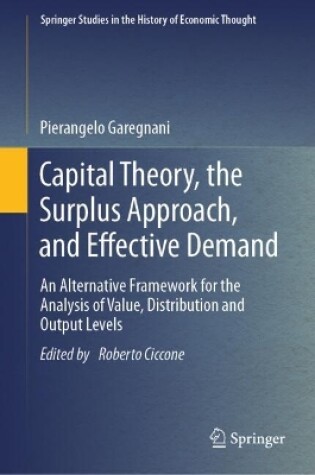 Cover of Capital Theory, the Surplus Approach, and Effective Demand