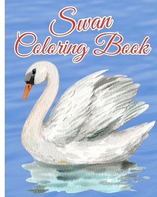 Book cover for Swan Coloring Book