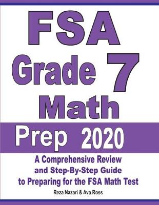 Book cover for FSA Grade 7 Math Prep 2020