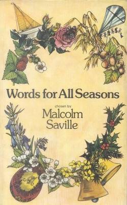 Book cover for Words for All Seasons