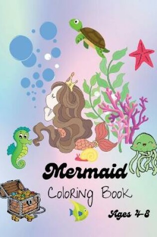 Cover of Mermaid Coloring Book