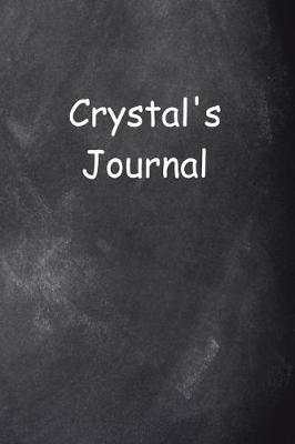 Cover of Crystal Personalized Name Journal Custom Name Gift Idea Crystal