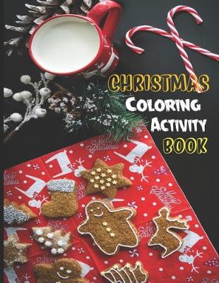 Book cover for Christmas Coloring Activity Book