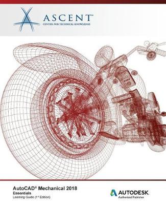 Book cover for AutoCAD Mechanical 2018 Essentials