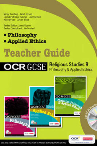 Cover of GCSE OCR Religious Studies B : Philosophy & Applied Ethics Teacher Guide with editable CD