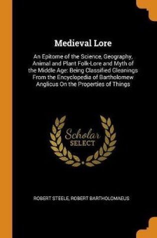 Cover of Medieval Lore