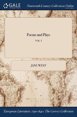 Book cover for Poems and Plays; Vol. I