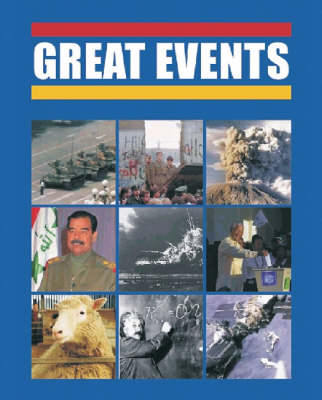 Book cover for Great Events, 1900-2001