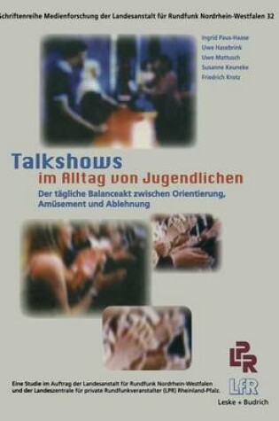 Cover of Talkshows im Alltag von Jugendlichen