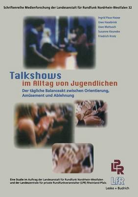 Cover of Talkshows im Alltag von Jugendlichen