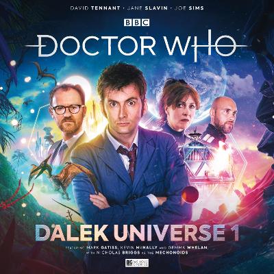 Book cover for The Tenth Doctor Adventures: Dalek Universe 1 (Limited Vinyl Edition)
