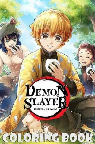 Cover of Demon Slayer Coloring Book