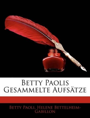 Book cover for Betty Paolis Gesammelte Aufsatze