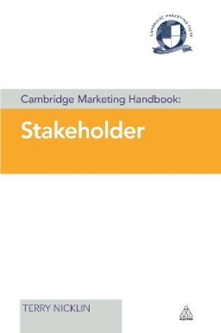Cover of Cambridge Marketing Handbook: Stakeholder