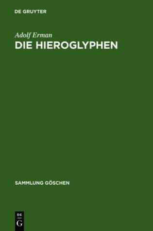 Cover of Die Hieroglyphen