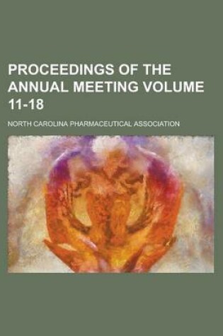 Cover of Proceedings of the Annual Meeting (Volume 11-18)