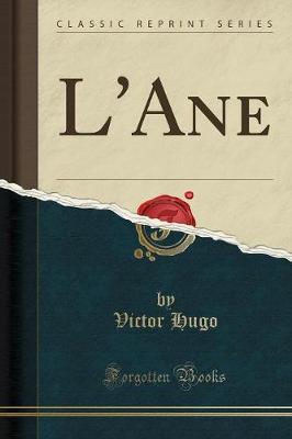 Book cover for L'Ane (Classic Reprint)