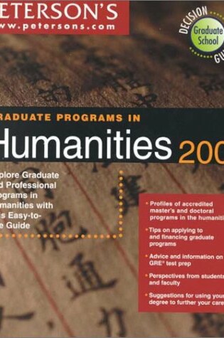 Cover of Decisiongd Gradprghumanities01