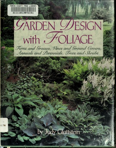 Book cover for Garden Design with Foliage