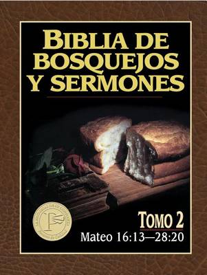 Cover of Biblia de Bosquejos y Sermones-RV 1960-Mateo V02 16-28