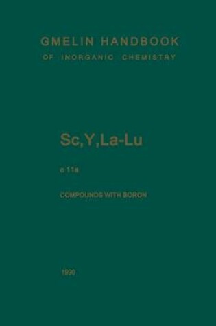 Cover of Sc, Y, La-Lu. Rare Earth Elements