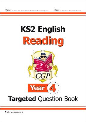 Book cover for KS2 English Year 4 Reading Targeted Question Book