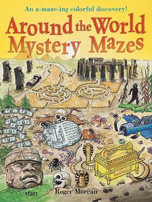 Book cover for Around the World Mystery Mazes