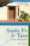 Book cover for Explorer's Guide Santa Fe & Taos: A Great Destination