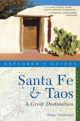 Book cover for Explorer's Guide Santa Fe & Taos: A Great Destination