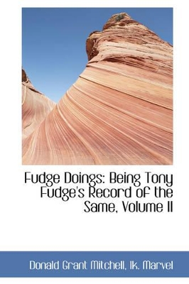 Book cover for Fudge Doings