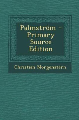 Cover of Palmstrom - Primary Source Edition