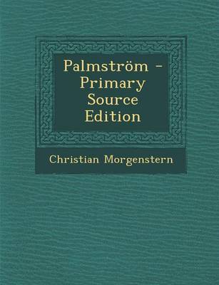 Book cover for Palmstrom - Primary Source Edition