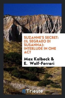 Book cover for Suzanne's Secret