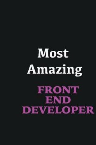 Cover of Most Amazing Front End Developer