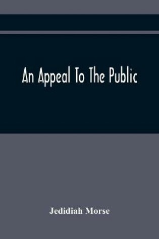 Cover of An Appeal To The Public