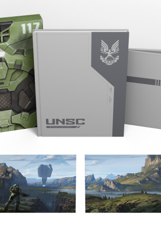 Cover of The Art of Halo Infinite