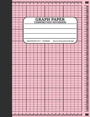 Book cover for Graph Paper Composition Notebook pink