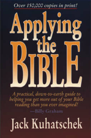 Cover of Applying the Bible