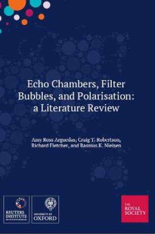 Cover of Echo Chambers, Filter Bubbles, and Polarisation