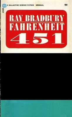 Book cover for Fahrenheit 451 -- Normal