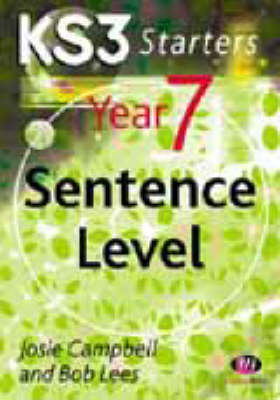Book cover for Key Stage 3 English Starters: Sentence Level